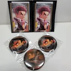 鬼滅の刃　無限城編　悲鳴嶼行冥　描きおろしイラストランダムフォトカード　缶バッジ