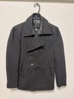 BG コムサ 《S》ピーコート Pコート 牛革 高級感 ビジネス 定番