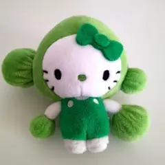 ハローキティ 藻キティ 万博 ぬいぐるみキーホルダー