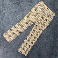 BURBERRY ノバチェック 綿パンツ