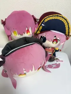 【3点まとめ売り】ホロライブ 宝鐘マリン ぬいぐるみ タグ付き