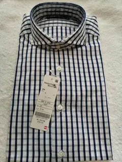 Maker's Shirt鎌倉スリムフィットワイシャツ 37-81ブルーチェックのサムネイル