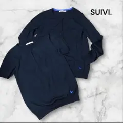SUIVI. ブラックカーディガン・半袖アンサンブルセットのサムネイル