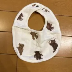 ジェラートピケ　クマ柄コットンスタイ