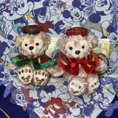 ダッフィー シェリーメイ ぬいぐるみストラップ クリスマス 2012