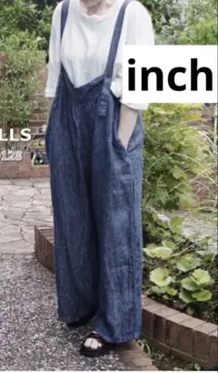 ⚫︎ichi(イチ）　リネンデニムサロペット