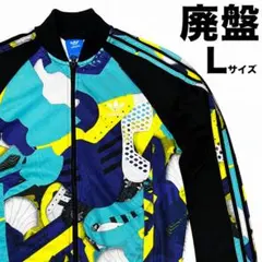 【超美品/激レア】adidas トラックジャケット ジャージ スニーカー 総柄のサムネイル