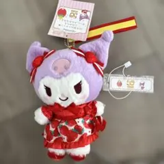 サンリオ　いちご新聞50周年　クロミ　キーホルダー
