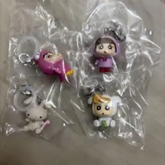 しんちゃん めじるしアクセサリー 4点