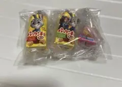 ガチャ　パックンチョ　ミニチュアチャーム　ズートピア2 3つセット