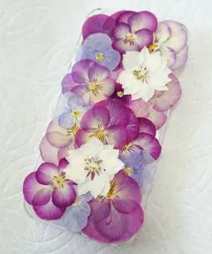 14＊ 押し花 ケース オーダー iPhone ケース