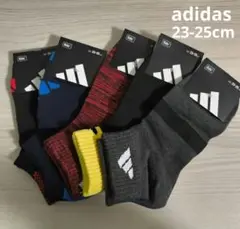 adidas　キッズソックス　23-25cm 5足セット