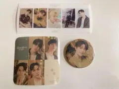 SEVENTEEN CAFE 2025 クリアコースター・クリアしおり・バッジ