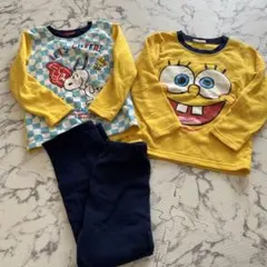 スヌーピー&スポンジボブ パジャマ 120センチ