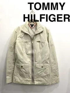 TOMMY HILFIGER ベージュS 0137 スプリングジャケット