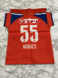 アルビレックス新潟　55 モラエス　 ユニフォーム型巾着