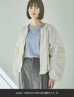 フード ブルゾン