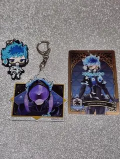 ツイステ オルト・シュラウド メタルカード アクキー ラバスト セット