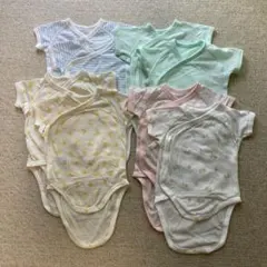 ベビー半袖メッシュ肌着 8枚セット ユニクロ70cm