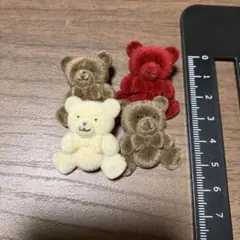 くま　ボタン