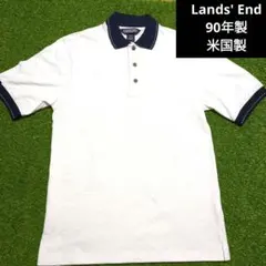 Lands' End　90年製　米国製　ポロシャツのサムネイル