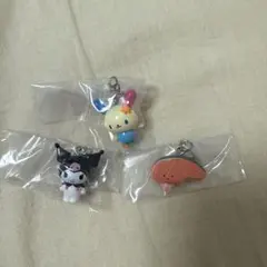 サンリオキャラクターズめじるしアクセサリー ウサハナ クロミ　KIRIMIちゃん
