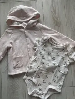 ラルフローレン ベビー ロンパース×フーディセット9m 12m