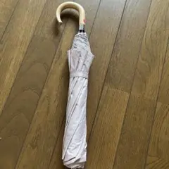 晴雨兼用 折りたたみ傘 55cm ピンクベージュ レースのサムネイル