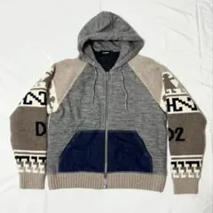 値下げしました！DSQ2 カウチンフルジップパーカー