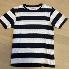 SUNSPEL ボーダーTシャツ 半袖 ネイビー ホワイト　Sサイズのサムネイル