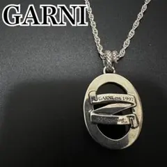 GARNI オニキス エンブレム ネックレス シルバー925 - メルカリ
