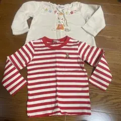 ミキハウス 長袖カットソー 90cm セット