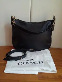 未使用級！ COACH コーチ トートバッグ ハドリーホーボー A4 黒 - メルカリ