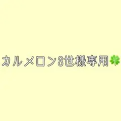 カルメロン３世様 リクエスト 2点 まとめ商品