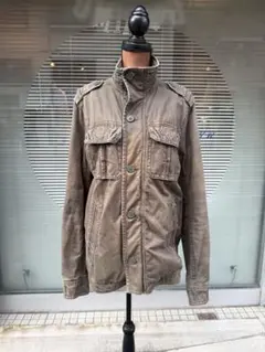 ミリタリージャケット ブラウン系