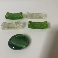 ガラス製箸置き5個セット