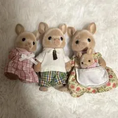 H*O様 シルバニア　カンガルー　親子　シルバニアファミリー　人形