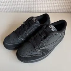 TravisScott x Air Jordan 1 Lowブラックファ ント厶