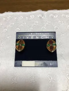 新品未使用　Givenchy ヴィンテージ マルチカラーストーン　イヤリング