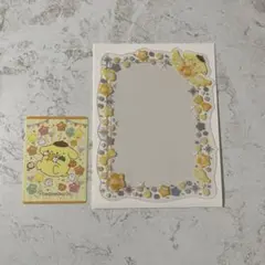 ポムポムプリン 硬質フォトケース いちご新聞カード