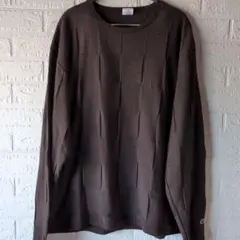 Champion　長袖tシャツ ロンt XL ブラウン