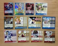 ワンピースカード 神の島の冒険　赤青ルーシー デッキパーツ　ドレスローザ