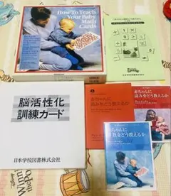 ドッツカード＆脳活性化訓練カード＆赤ちゃんに読みと算数をどう教えるかDVD、書籍 ドッツカード＆脳活性化訓練カード＆赤ちゃんに読みと算数をどう教える