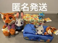 ズートピア2 ぬいぐるみ テッシュボックスカバー2種　計3点セットのサムネイル