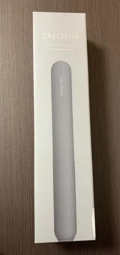 SALONIA サロニア　スムースシャイン ストレートヘアアイロン　グレー