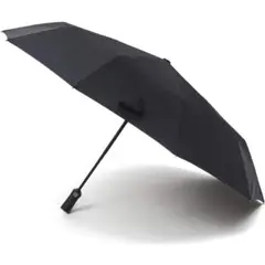 【美品】折りたたみ傘 自動開閉 ワンタッチ 耐風 撥水 10本骨 102cm