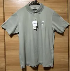 新品　タグ付き　ユニクロ　エアリズム コットンカノコポロシャツ XL グリーン