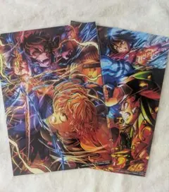 鬼滅の刃無限城編　映画入場特典 キービジュアルイラストボード　2枚セット