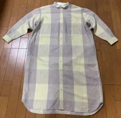 niko and.../ ニコアンド　チェックシャツワンピース