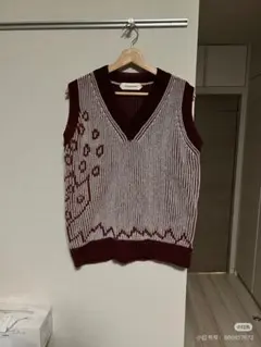 namacheko Vest ナマチェコ　ベスト NAMACHEKO Cotton Knit Vest – VISION OF FASHION